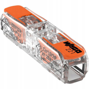 Złączka WAGO z dźwigniami 2x0,2-4mm (10sztuk)